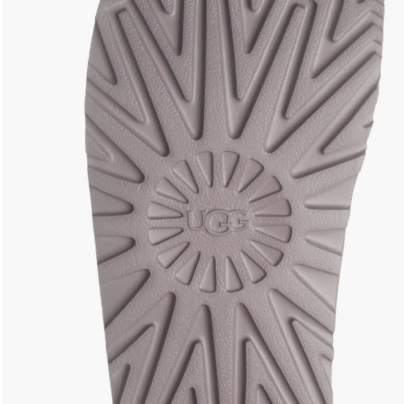 UGG Women's Plush Slide Slippers - Light Purple - Picture 6 of 6